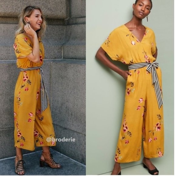 Anthropologie Pants - Anthropologie Corey Lynn Calter Floral Jumpsuit NEW WITH TAG SMALL